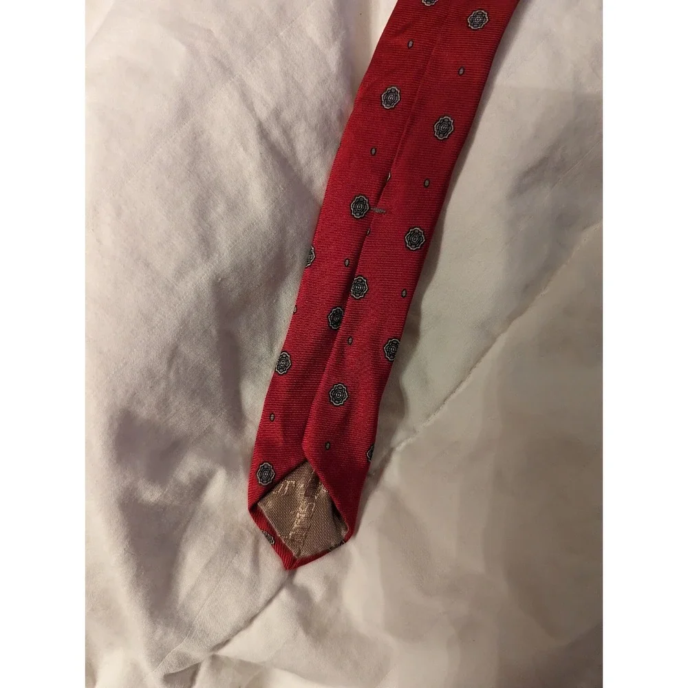 Christian Dior‎ made in USA fabric Italy mens SILK neck tie